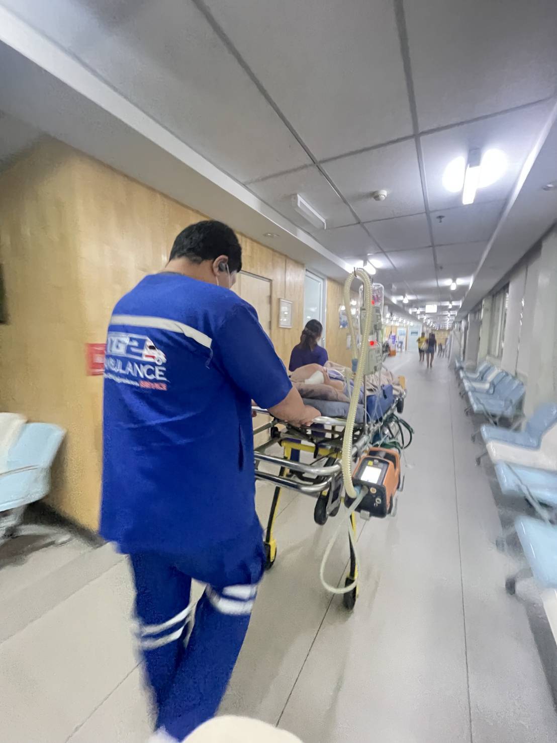 เคลื่อนย้ายผู้ป่วย Ventilator 1